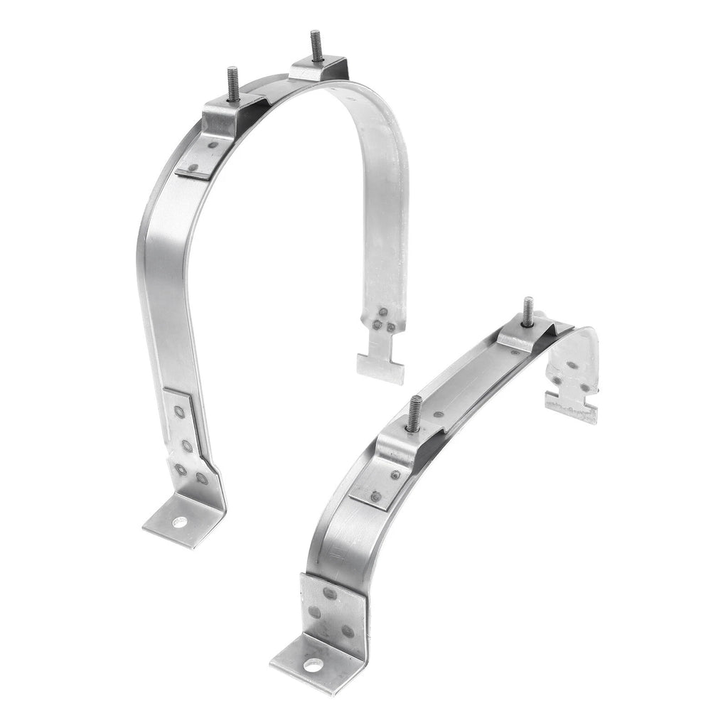 2X Fuel Tank Strap with Skid Plate for Ford F-150 (2004–2008)