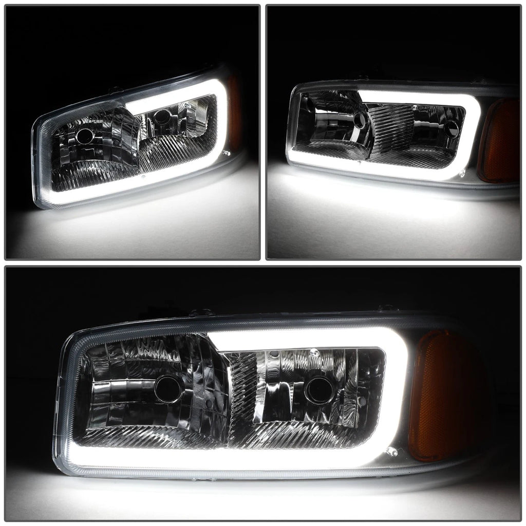 LED DRL Headlight & Turn Signal Bumper Lamp for Sierra/Yukon XL (1999–2007)