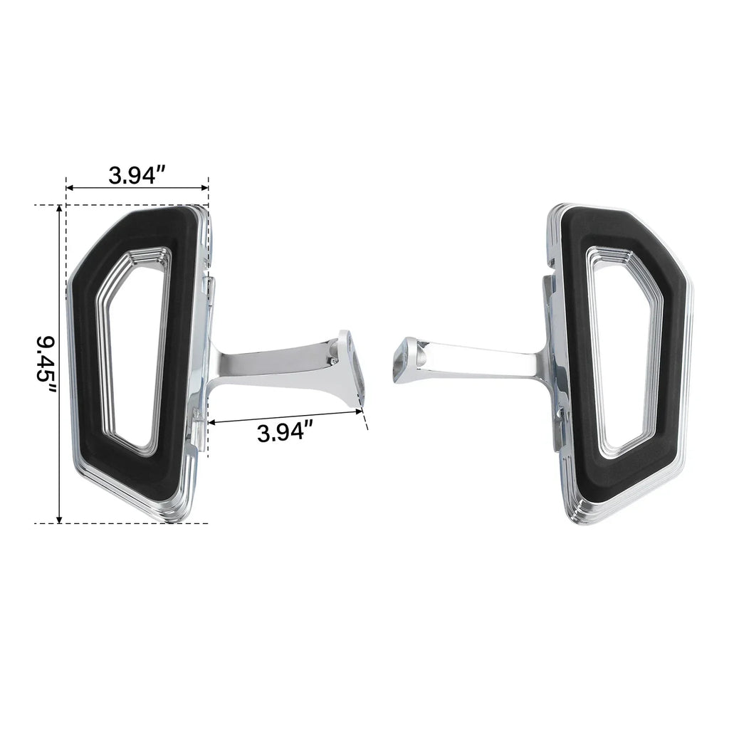Passenger Floorboard Footboards for Harley Touring Street Road Glide