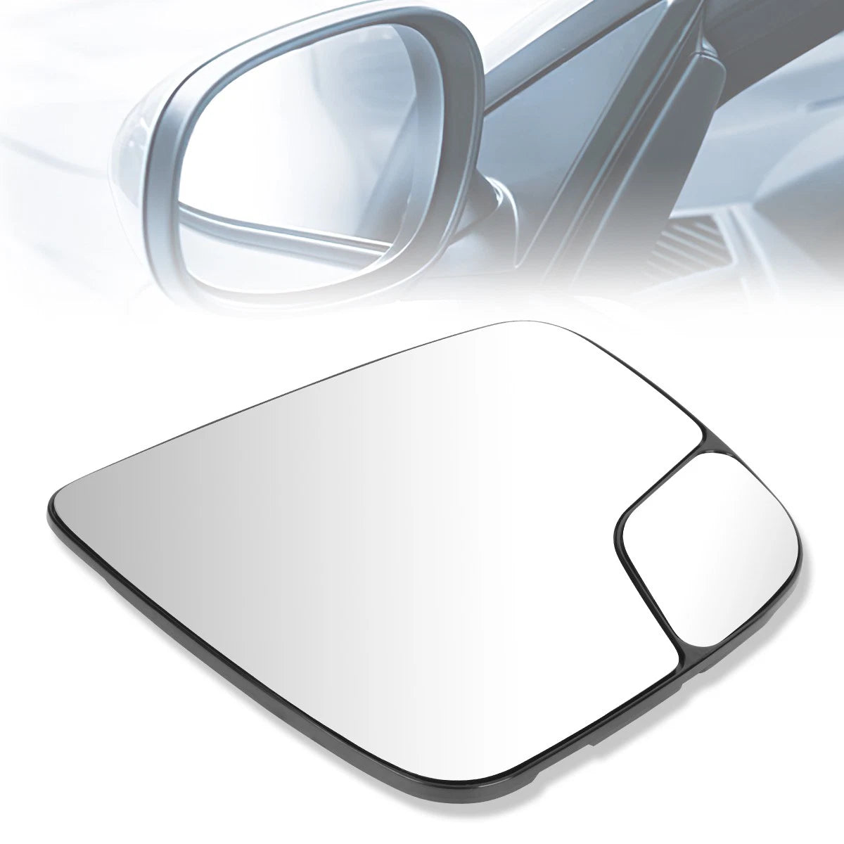 Right Heated Mirror Glass for Chevy City Express (2011–2015) 19317312