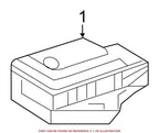 Genuine OEM Rear Suspension Yaw Sensor 0009059101 for Mercedes-Benz