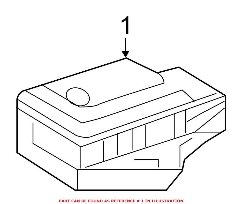 Genuine OEM Rear Suspension Yaw Sensor 0009059101 for Mercedes-Benz