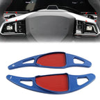 Blue Steering Wheel Shifter Paddle Extensions for MG5 MG7 (2023-2025)