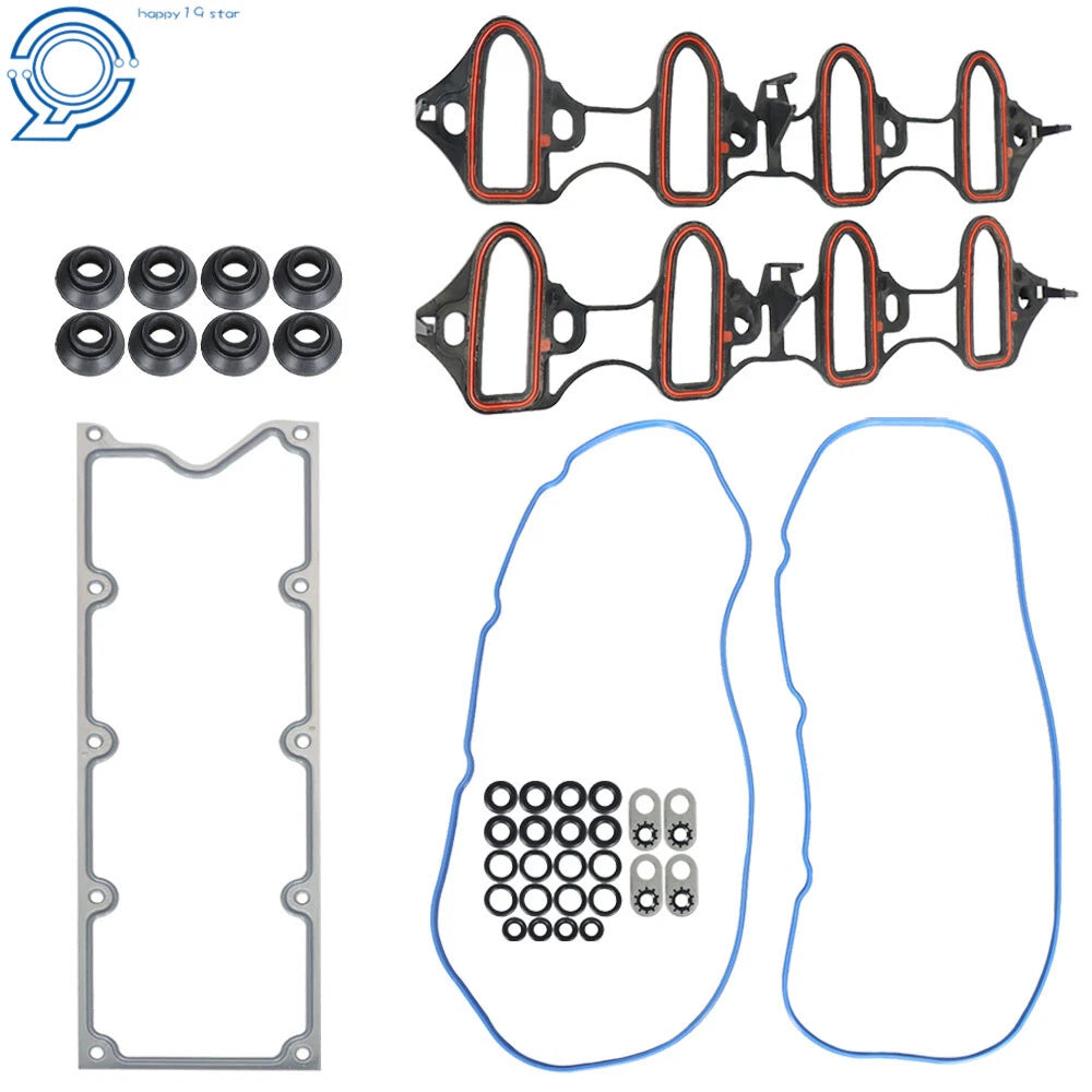 Intake Manifold Gasket Kit for GMC Yukon Chevrolet Silverado 1500 (4.8L-6.0L)