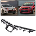 Black Front Bumper Grille for Toyota Corolla (2017–2019)