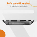 Front Bumper Lower Grille for VW Touareg (2015–2017) 7P6853671H RYP Black