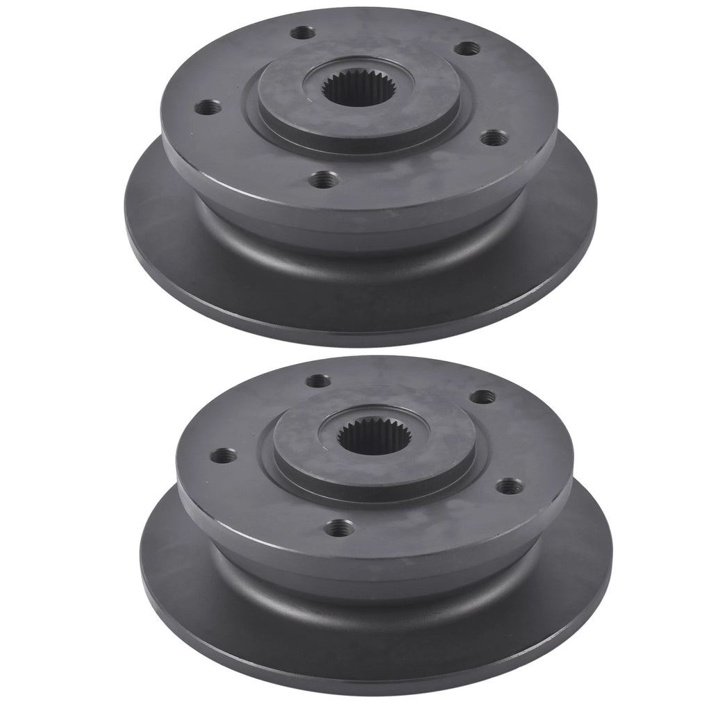 Pair Front Brake Hub Rotor Disc for John Deere Gator HPX 615E 815 850D 4x4