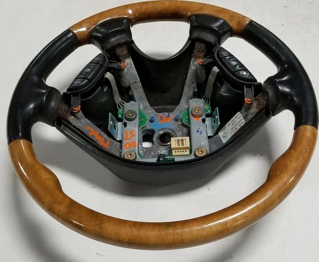 Steering Wheel with Wood Accent for Jaguar S-Type (2000–2002) XR83-3F563-FC