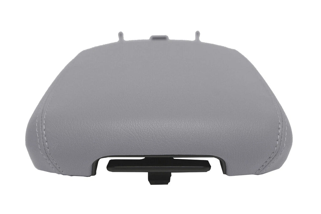 Leather Console Lid Armrest Cover for Kia Telluride (2020) - Gray