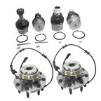 Ball Joints & Wheel Hub Kit w/ABS for Ford F-250 F-350 Super Duty (1999–2016)