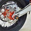 Rear Axle Slider Crash Protector for KTM 400 450 520 525 EXC Racing (2000–2007)
