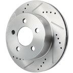 Front Drilled Slotted Brake Rotors for Jeep Wrangler (2000–2006)