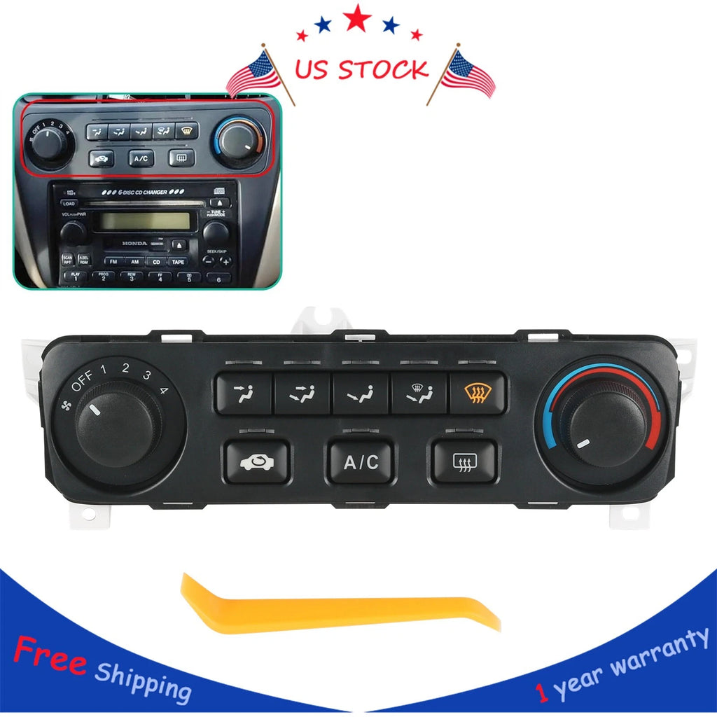 A/C Heater Climate Control Module for Honda Accord (2001–2002)