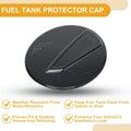 Fuel Tank Door Cap for Chevy Blazer 2020-2025 Gas Tank Flap Carbon Fiber Black