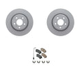 Zimmerman Rear Rotors & Akebono Brake Pads Kit for Audi A6 A7 Quattro (2012–2018)