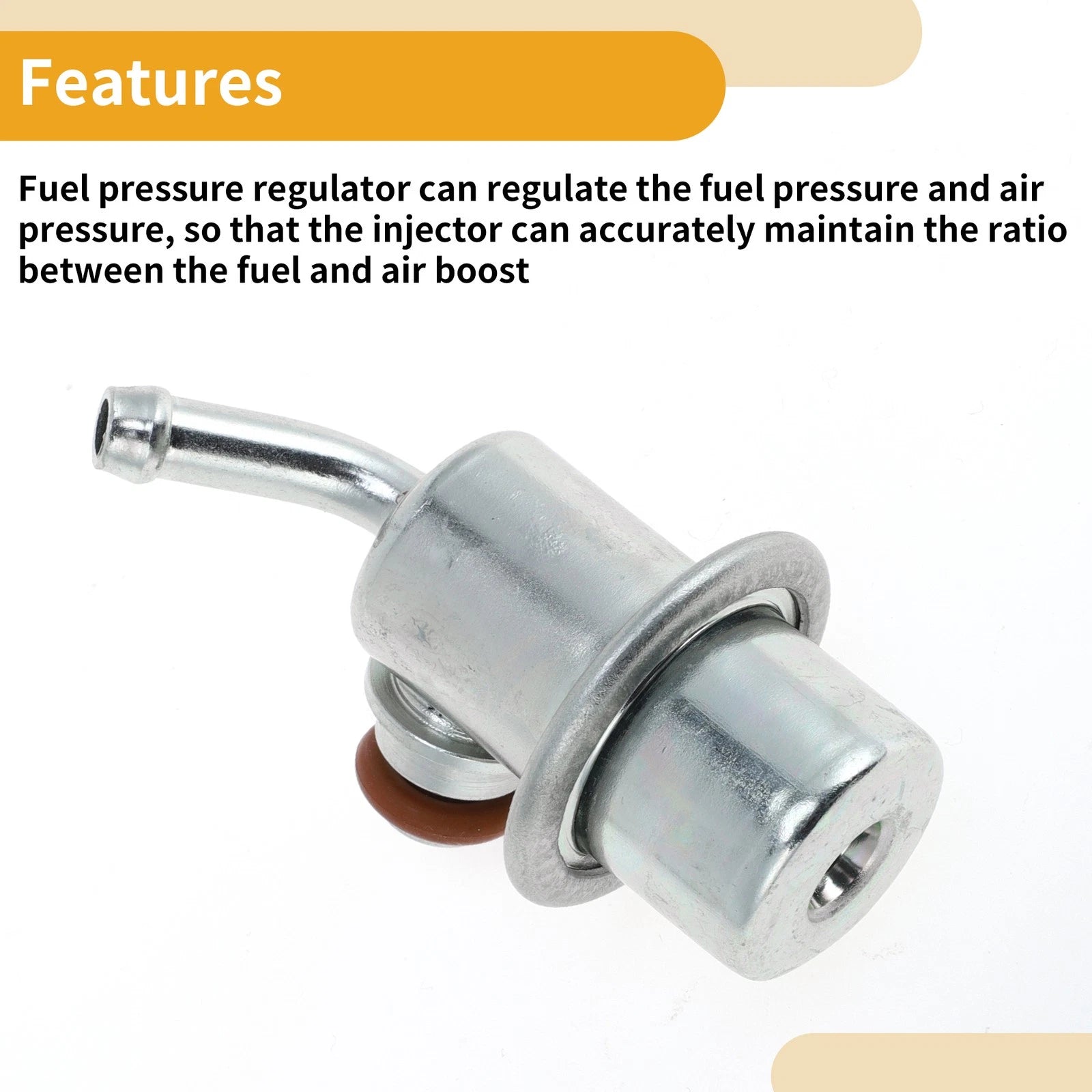 Fuel Pressure Regulator for Hyundai Elantra (2001–2008) No. 313802D000 Metal