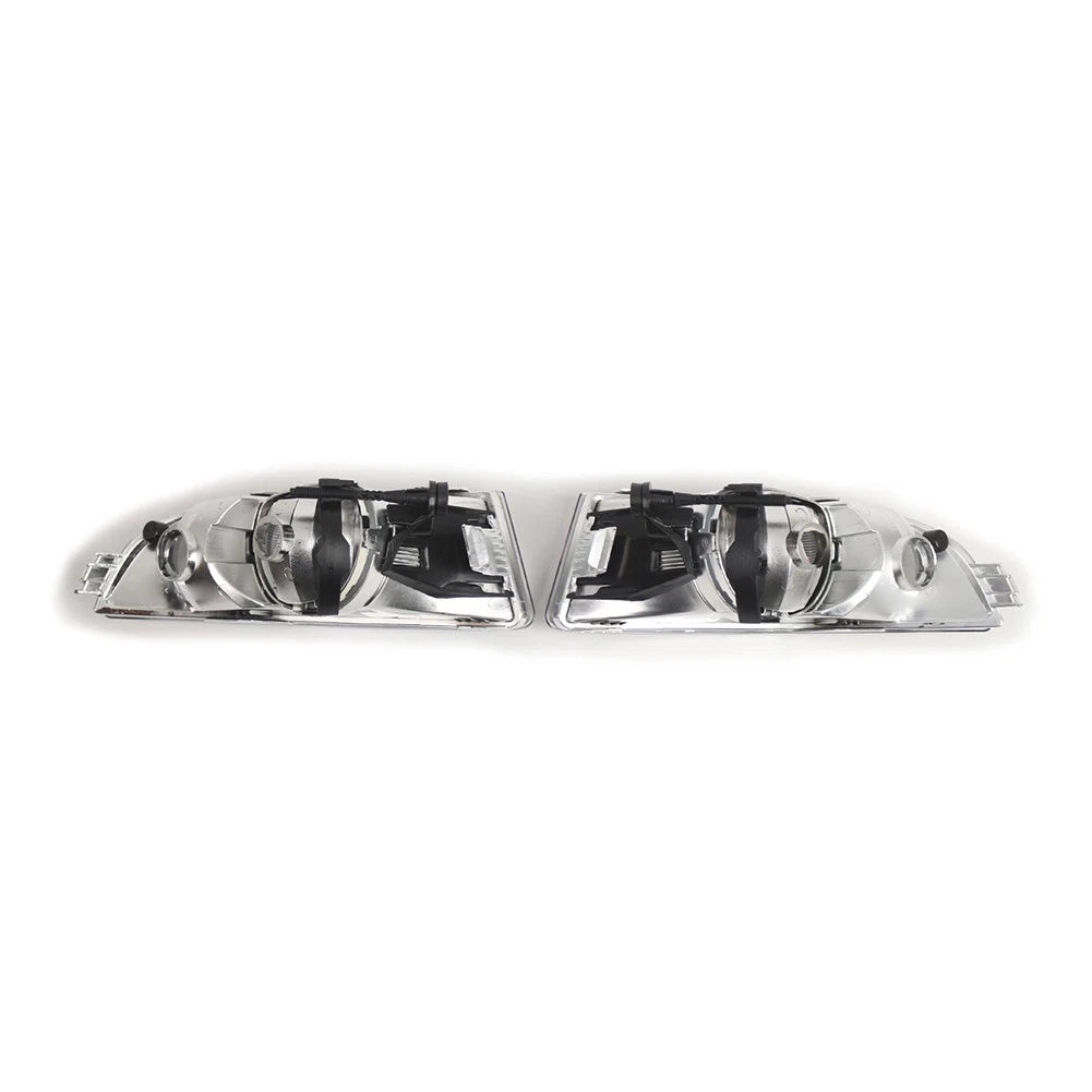 Replacement Pair Front Bumper Fog Light Housing for Skoda Octavia MK2 (2008)