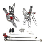 Racing Gray Rear Sets Footpegs for Honda CBR600RR (2003–2006)