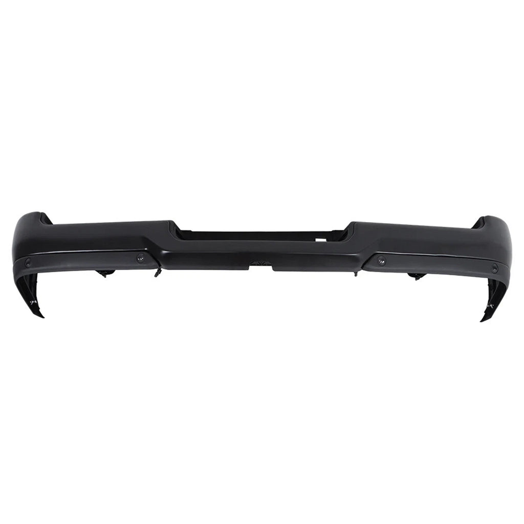 Rear Step Bumper for RAM 1500 (2019–2024) with Single Exhaust, Sensor Holes
