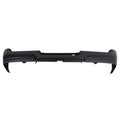 Rear Step Bumper for RAM 1500 (2019–2024) with Single Exhaust, Sensor Holes