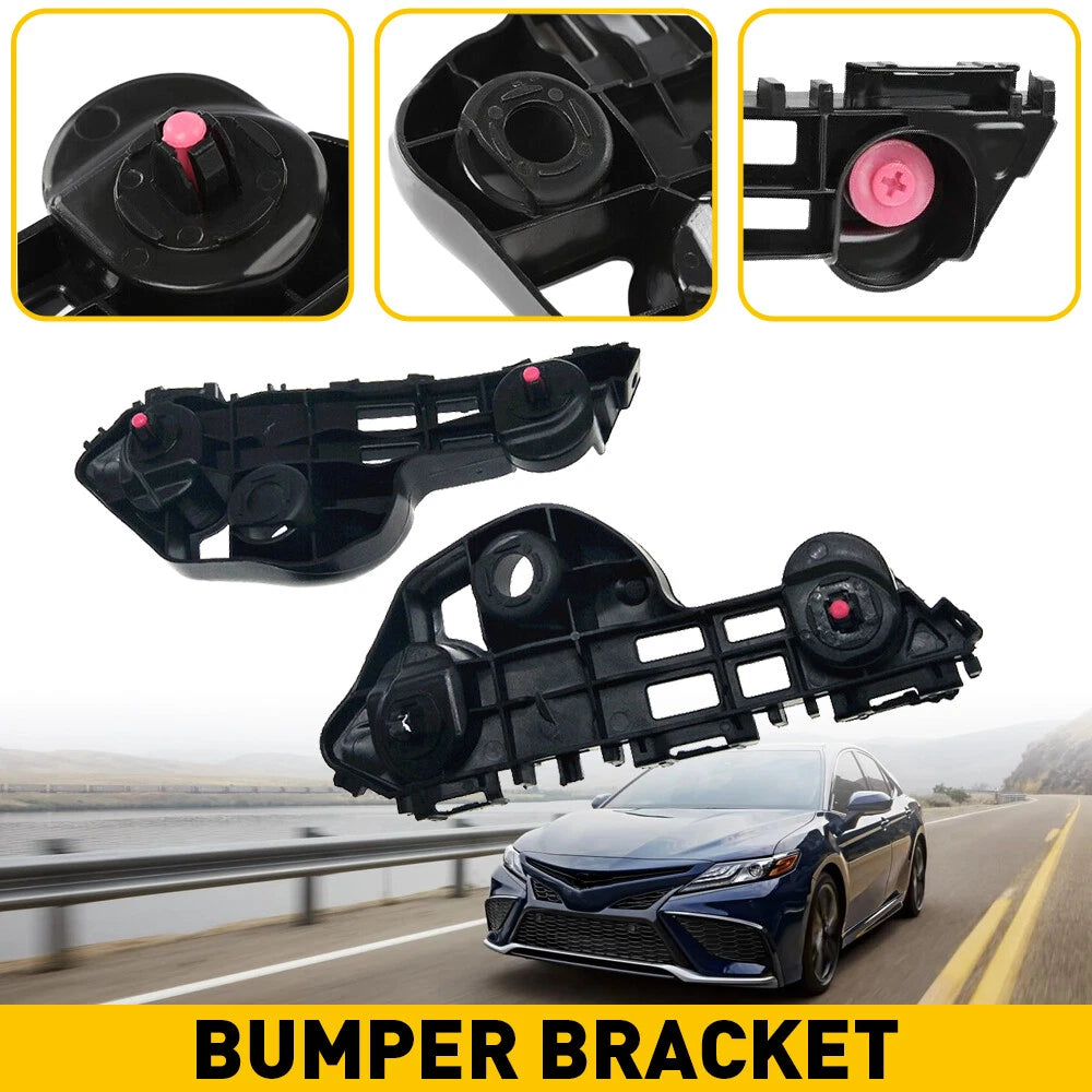2X Front Bumper Bracket for Toyota Camry (2018–2021) LH RH