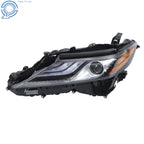 Full LED Headlight Assembly for Toyota Camry (2021–2022) Black Driver Side