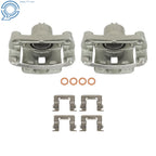 Disc Brake Calipers w/ Bracket LH & RH for Nissan Sentra (2007–2019)