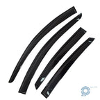 Set of 4 Window Visors for Nissan Altima (2013–2018) ABS Smoke Tint