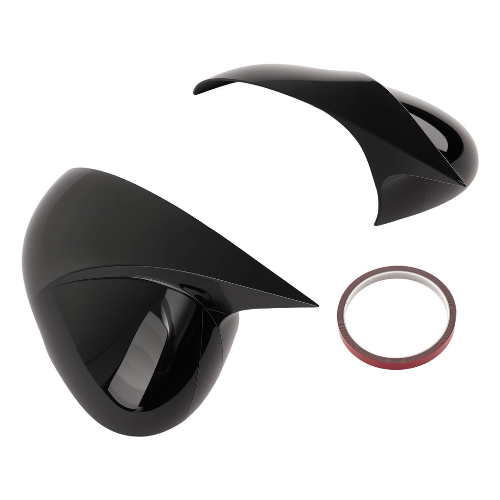 Door Mirror Cover Cap for Kia K5 (2021–2025) Gloss Black Self-Adhesive