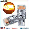 2X Amber 7443 7444 7440 LED Front Turn Signal Blinker Light Bulbs