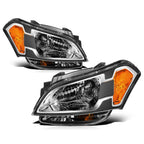 Headlight Lamp Assembly for Kia Soul (2010–2011) Black Housing Amber Corner