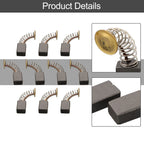 Set of 10 Carbon Brushes for Angle Grinder Motor