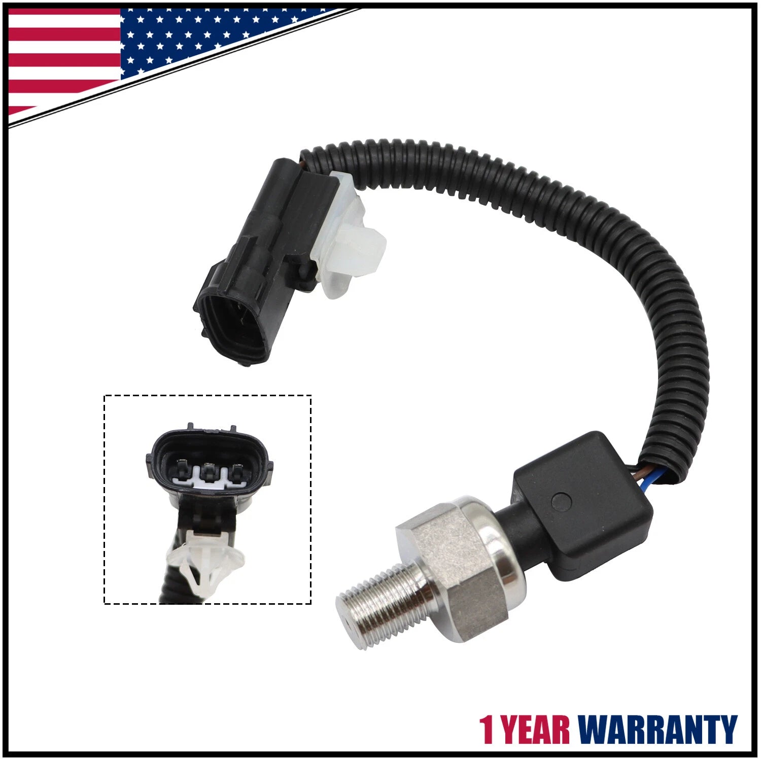 Fuel Pressure Sensor 89458-30010 for Lexus GS300 GS350 GS450h IS250 IS350 (2006–2015)