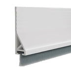 Door Strip with Brush Silicone Floor Seal Draught Excluder for Cabinets (100 cm)