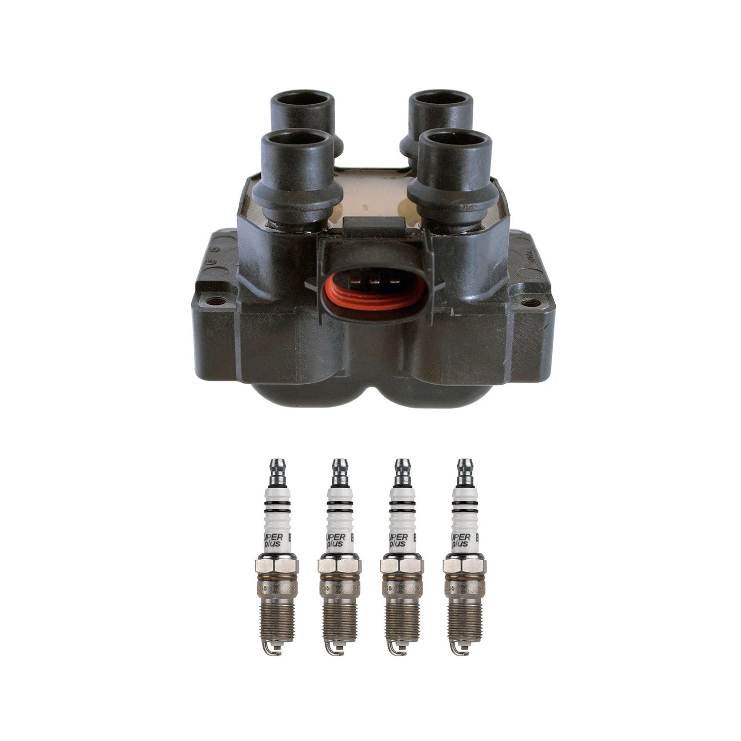 Denso Ignition Coil & Bosch Spark Plugs Kit for Ford Mustang (2015–2022)