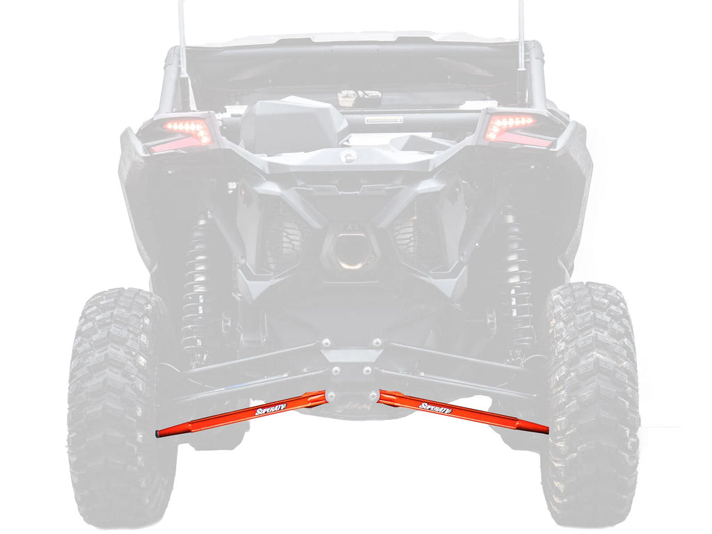 Boxed Rear Lower Radius Arms for Can-Am Maverick X3 (2017–2023) - Red