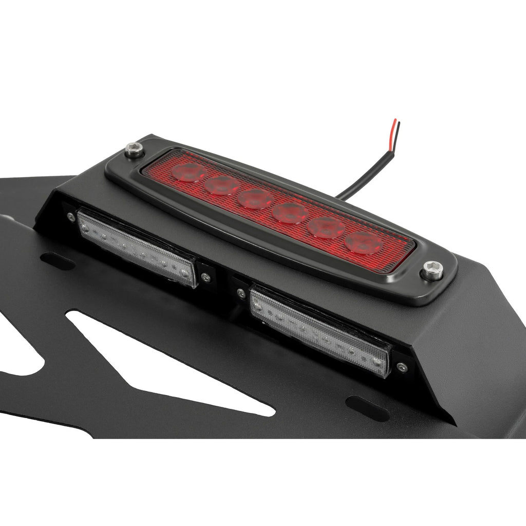 Spare Tire License Plate Bracket Relocation for Jeep Wrangler JK (2007–2018)