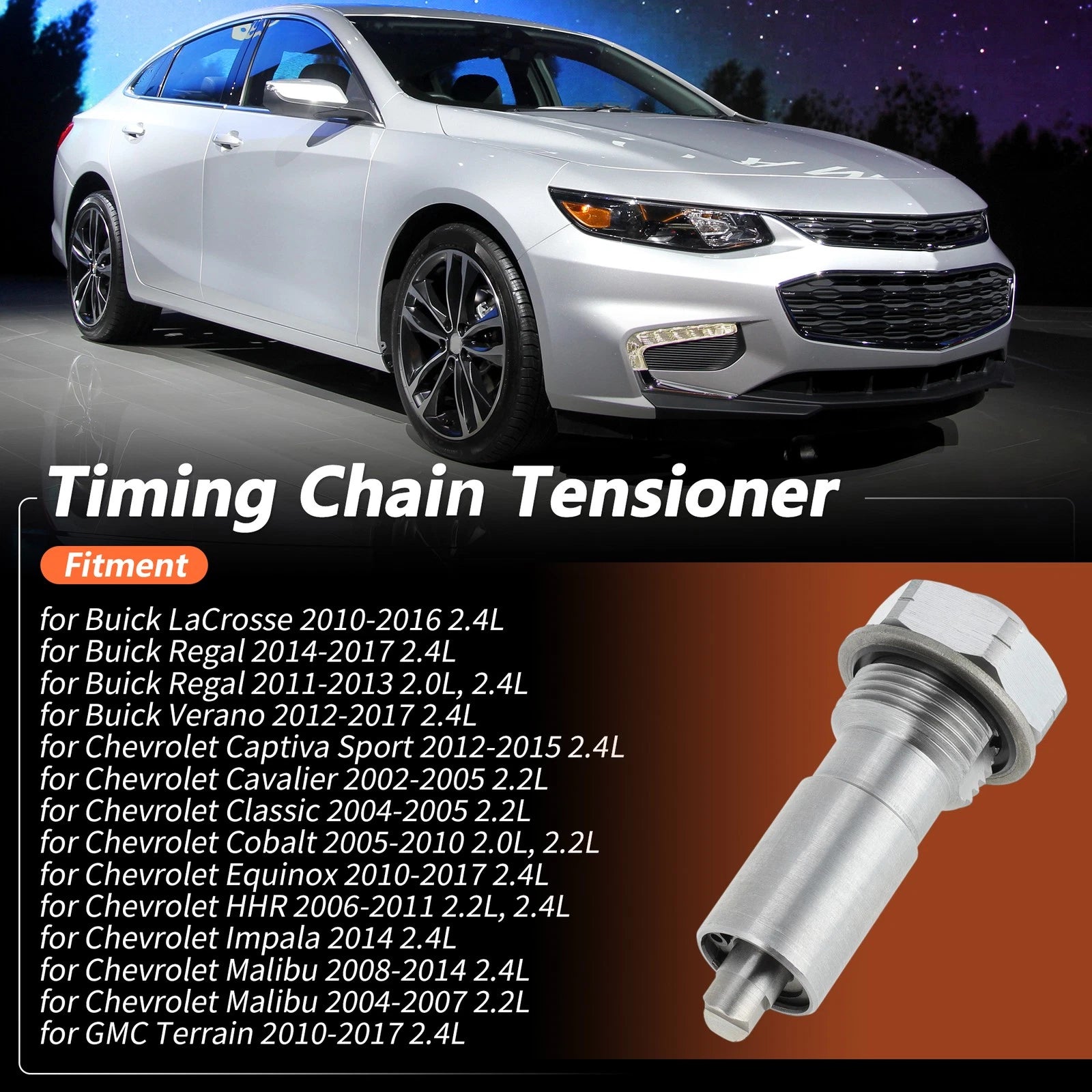 Timing Chain Tensioner for Chevrolet Malibu (2004–2014) No.12608580