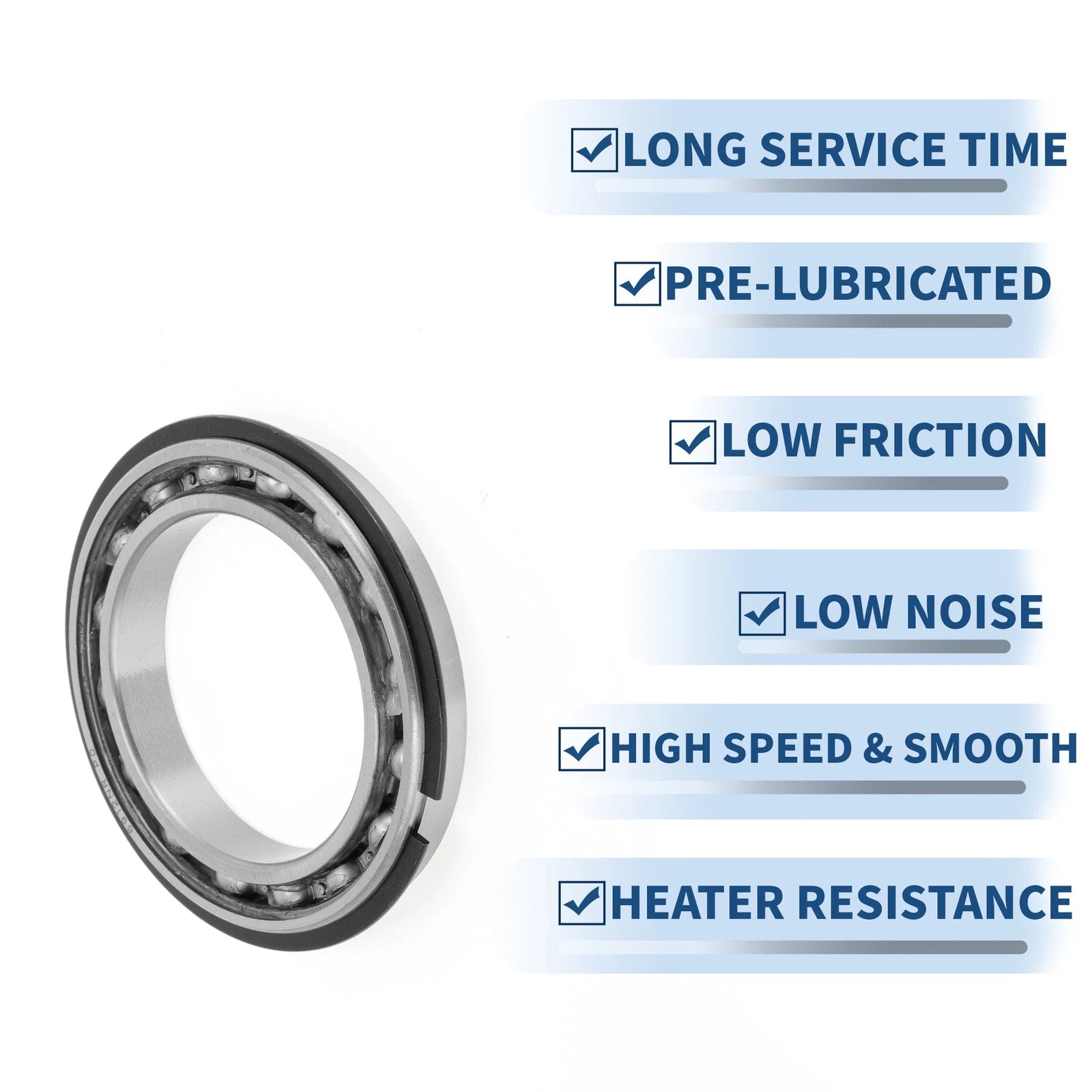 Deep Groove Ball Bearing 6912NR for Scooter Skateboard Wheel (P0 60x85x13mm)