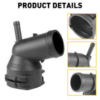 Upper Radiator Coolant Pipe Hose Connector for Volkswagen Beetle Jetta Passat CC