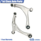 2X Front Lower Aluminum Control Arms for Honda Odyssey (2014-2017)