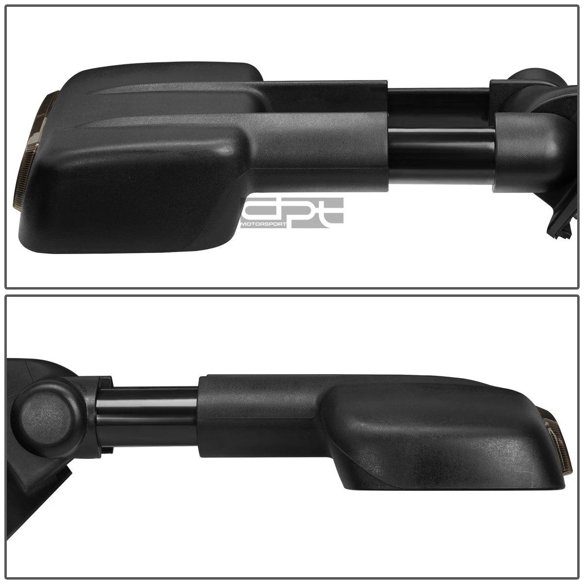Set of 2 Power Heated Smoked Signal LED Towing Mirrors for Silverado/Sierra (2014–2020)