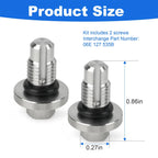 Stainless Steel Supercharger Bleeder Screw Kit for Audi A6 A7 A8 Q5 S4 S5 SQ5 (2012–2023)