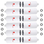 12 Pcs Fuel Filter & Water Separator for Liebherr (5614398)