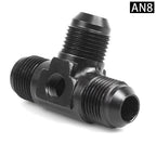 3-Way Tee Hose Fitting Adapter for AN6/8/10/12 Male