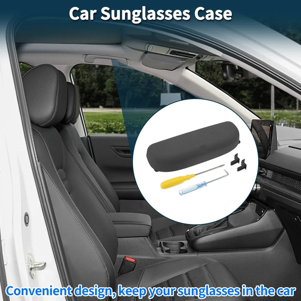 Case for BMW X3 Eyeglasses Holder Storage Suede Black (2021 - 2023)