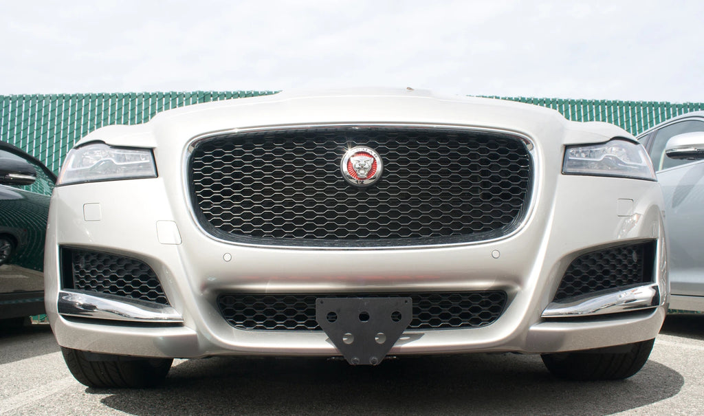 License Plate Bracket Front Mount Replacement for Jaguar XF XE (2016–2017)