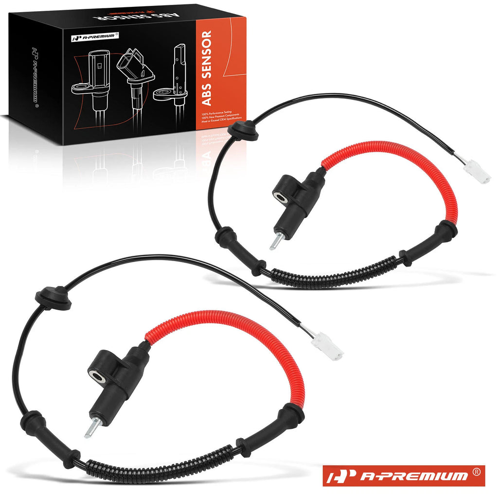 2X Rear ABS Wheel Speed Sensors for Kia Spectra (2002–2003)