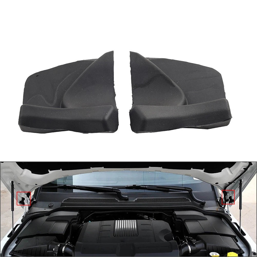 1 Pair Front Hood Dust Sponge Block for Land Rover Discovery 3 4 (2004–2016)