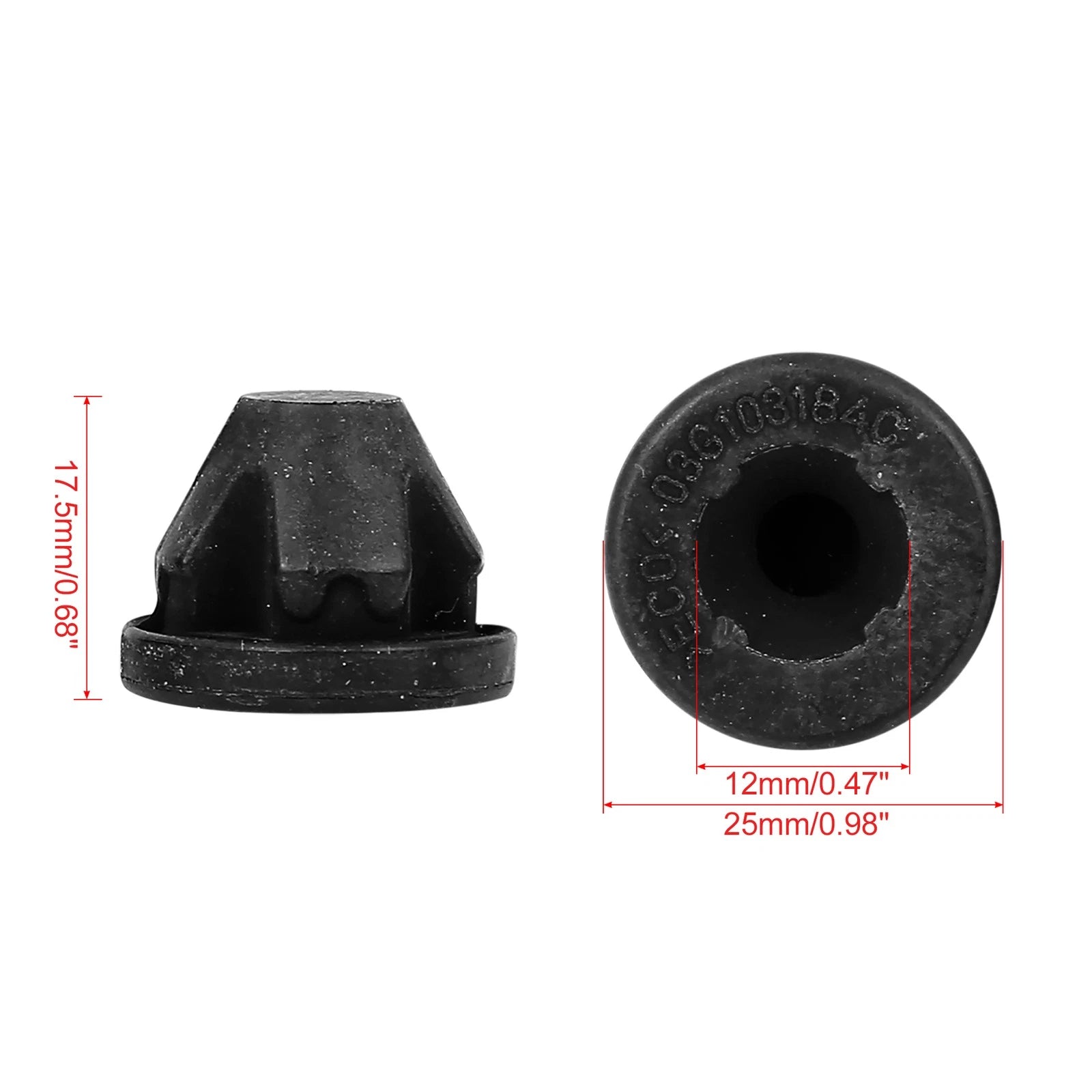 6pcs Engine Cover Grommet for Volkswagen PD100 PD140 170 (03G103184C)